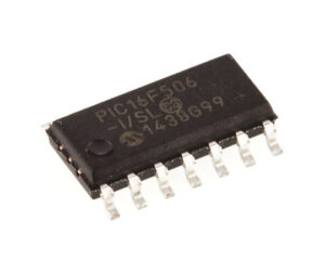 unlock microcontroller PIC16F506 tamper resistance system and extract embedded program data from flash memory