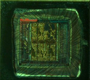 Reverse Engineering IC PIC18F248 and locate the fuse bit position, crack mcu pic18f248 flash memory by focus ion beam and copy the embedded firmware from microcontroller pic18f248