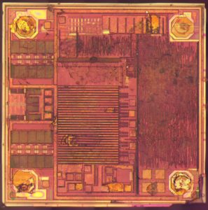 Break IC PIC16F917 and readout the Heximal from mcu pic16f917 which has been extracted from microcontroller pic16f917 embedded flash