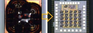 Extract ARM IC Embeded Program from ARM Microcontroller memory, crack ARM microprocessor security fuse bit by focus ion beam and readout the code from MCU