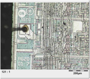 Attack Microchip Microcontroller IC Chip starts from deprocessing the external package of MCU, this is a basic technique for MCU crack and Microprocessor Source Code reading