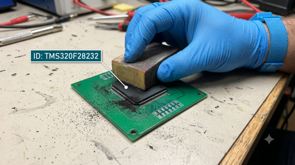 Recuperarea acestor fișiere digitale fundamentale din DSP Texas Instrument TMS320F28232PGFA MCU original are un scop mult mai amplu decât simpla duplicare. Având la dispoziție schematic diagrams și layout files complet restaurate, personalul de mentenanță poate modifica sau remanufactura în siguranță printed circuit boards îmbătrânite pentru a integra componente solid-state moderne și foarte stabile, menținând în același timp compatibilitatea cu sistemele de control existente. Prin fluxuri structurate de recuperare inginerească, echipa noastră poate retrieve informațiile binary și heximal disponibile, organiza structurile file recuperate și reconstrui resurse archive istorice din microcontrolerul DSP Texas Instrument TMS320F28232PGFA. Tehnicile avansate de decode sunt utilizate pentru interpretarea informațiilor recuperate din program și reconstruirea referințelor relevante de source code acolo unde este posibil din punct de vedere tehnic, ajutând inginerii să înțeleagă mai bine arhitectura software-ului existent și să păstreze cunoștințele tehnice valoroase. Proiectele care implică microprocesoare DSP Texas Instrument TMS320F28232PGFA locked, protected sau encrypted sunt evaluate individual pentru selectarea celei mai potrivite metodologii de recuperare. În loc să încerce pur și simplu să attack, break sau hack mecanismele de securitate, abordarea noastră pune accent pe analiza controlată în laborator, recuperarea structurată a datelor și validarea atentă a resurselor inginerești recuperate.