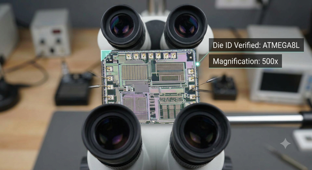 Usługa reverse engineering atmel chip atmega8l-8pu została opracowana specjalnie z myślą o autoryzowanym odzyskiwaniu danych oraz analizie technicznej starszych systemów embedded. Korzystając z zaawansowanego wyposażenia laboratoryjnego oraz kompleksowych procesów inżynieryjnych, nasi specjaliści analizują architekturę docelowego mikrokontrolera atmel atmega8l, identyfikują dostępne zasoby firmware oraz retrieve cenne data z wewnętrznych zasobów flash, eeprom i innych obszarów memory mikrokontrolera atmel atmega8l. W zależności od stanu mikroprocesora atmel atmega8l mogą zostać zastosowane starannie kontrolowane procedury decapsulate wspomagające analizę półprzewodników oraz lepsze zrozumienie organizacji wewnętrznej pamięci. Zaawansowane technologie decode przetwarzają odzyskane informacje binary i heximal mikrokontrolera atmel atmega8l MCU, rekonstruują fragmentaryczne struktury program oraz organizują engineering file w uporządkowane zasoby archive. W przypadku urządzeń należących do klientów, zawierających protected, locked lub encrypted pamięć mikroprocesora atmel atmega8l, nasi inżynierowie przeprowadzają systematyczną analizę w celu określenia najbardziej odpowiedniej strategii odzyskiwania. Zamiast jedynie próbować attack, break lub hack mikroprocesor atmel atmega8l, naszym celem jest zachowanie cennych zasobów inżynieryjnych, odbudowa niedostępnej dokumentacji oraz wsparcie legalnej konserwacji produktów.
