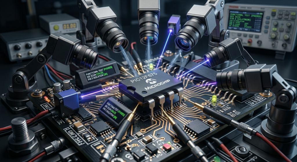 When legacy industrial systems require maintenance, auditing, or code recovery, engineers must execute an attack mcu pic12f675 binary workflow. Because the PIC12F675 features locked and protected storage configurations, standard diagnostic tools face significant operational barriers. The primary purpose of this technical audit on the PIC12F675 is to retrieve lost source code or migrate outdated firmware safely. By analyzing secured memory sectors, specialists can bypass protective fuse bits, allowing them to extract a clean binary representation of the system. This diagnostic evaluation on the PIC12F675 ensures full visibility into proprietary embedded logic.