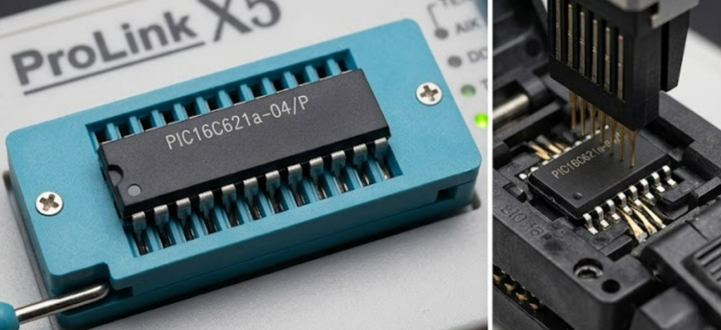 Hlavným účelom rozhodnutia sa dekódovať alebo hacknúť do dôkladne zabezpečeného mikrokontroléra Microchip PIC16C621A je zriedkakedy začať od nuly; skôr ide o udržanie prevádzkovej kontinuity a získanie maximálnej hodnoty zo zavedeného mikroprocesora Microchip PIC16C621A. Spoločnosti využívajú naše odborné inžinierske riešenia na spätné inžinierstvo systémov, ktoré sa už nevyrábajú, vykonávanie podrobnej konkurenčnej analýzy alebo aktualizáciu firmvéru, keď pôvodné súbory zdrojového kódu mikroprocesora Microchip PIC16C621A úplne chýbajú. Či už je cieľová logika uložená v staršej EPROM, flash alebo periférnych PLD matriciach, náš tím dokáže extrahovať kompletnú sadu údajov. Keď úspešne získame jadro aplikácie z mikrokontroléra Microchip PIC16C621A, inžinieri môžu jednoducho duplikovať funkčné parametre na moderný, ekvivalentný mikrokontrolér Microchip PIC16C621A. Tento proces zaisťuje, že môžete bezproblémovo klonovať správanie mikrokontroléra Microchip PIC16C621A a zostaviť overený archív.