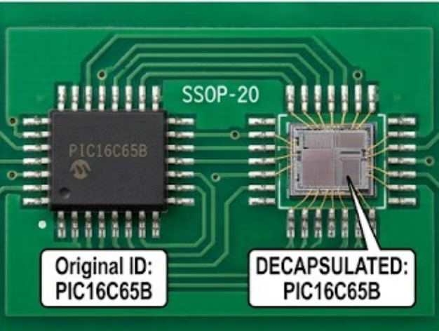 हमारी “Reverse Engineering Microcontroller Microchip PIC16C65B eeprom” सेवा पुराने Microchip PIC16C65B microprocessor सिस्टमों के अंदर संग्रहीत महत्वपूर्ण जानकारी के विश्लेषण, recovery और documentation पर केंद्रित है। उन्नत engineering analysis के माध्यम से हमारे विशेषज्ञ MCU की आंतरिक संरचना का मूल्यांकन कर सकते हैं, संग्रहीत firmware resources की पहचान कर सकते हैं, तथा उपलब्ध eeprom, memory और embedded data के recovery कार्यों में सहायता प्रदान कर सकते हैं। लक्षित Microchip PIC16C65B MCU की स्थिति और project requirements के अनुसार, आंतरिक architecture के गहन विश्लेषण में सहायता के लिए नियंत्रित semiconductor inspection और विशेष decapsulate techniques का उपयोग किया जा सकता है।