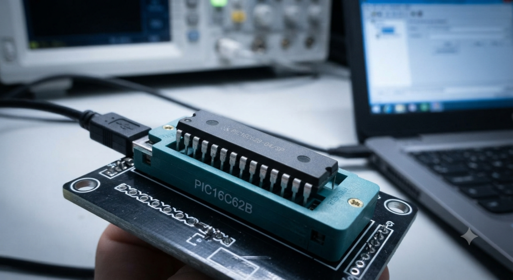 Mikrokontroler Microchip PIC16C62B przechowuje krytyczne firmware, logikę programu aplikacyjnego, dane operacyjne oraz parametry konfiguracyjne w wewnętrznej pamięci EEPROM i innych zasobach pamięci. Ponieważ urządzenia pozostają w eksploatacji długo po zakończeniu ich rozwoju, producenci często odkrywają, że oryginalny kod źródłowy, plik binarny, plik szesnastkowy, dokumentacja inżynieryjna lub archiwum projektu mikroprocesora Microchip PIC16C62B zaginęły. Jednocześnie sam mikrokontroler Microchip PIC16C62B jest zazwyczaj skonfigurowany z wykorzystaniem zabezpieczonych, zablokowanych, chronionych lub zaszyfrowanych ustawień w celu ochrony cennej własności intelektualnej przez cały cykl życia produktu.