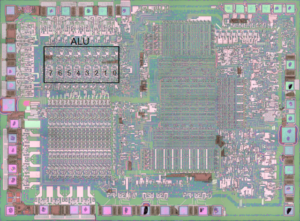 Break IC ATmega1280 Eeprom and read the firmware from mcu atmega1280 memory, and crack microcontroller atmega1280 security fuse bit by focus ion beam technology