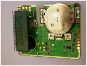 PCB of the security token after normal decapsulation