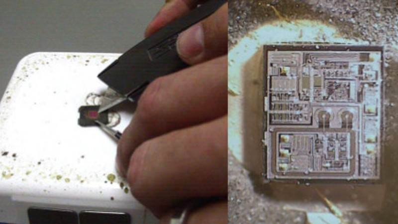 Recovery Chip PIC16F506 Firmware from microcontroller memory, crack PIC16F506 MCU flash and eeprom to readout PIC16F506 MCU code