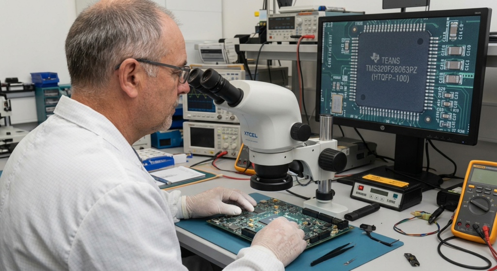 V projektu obnovy Flash paměti TMS320F28063PZ mohou technici začít kontrolou cílové desky, ověřením procesoru, identifikací dostupných programovacích nebo ladicích rozhraní a posouzením organizace paměti a konfigurace ochrany. V závislosti na stavu zařízení a oprávněném cíli obnovy lze vyhodnotit vhodné technické metody a zjistit, zda je možné informace typu firmware, zdrojový kód, data, software, paměť, archiv, flash nebo eeprom získat, dekódovat, duplikovat nebo klonovat. Pokud chráněná, zabezpečená, šifrovaná nebo uzamčená konfigurace omezuje běžný přístup, mohou specialisté zkoumat vhodné metody pro prolomení nebo napadení příslušného omezení přístupu. Pokud konvenční analýza prostřednictvím rozhraní není dostatečná, může pokročilé zkoumání polovodičů zahrnovat kontrolované odkrytí pouzdra mikrokontroléru, mikroprocesoru, mcu, čipu nebo ic. Praktické možnosti obnovy u každého TMS320F28063PZ závisí na skutečném stavu ochrany, fyzickém stavu, obsahu paměti, dostupnosti rozhraní a požadavcích na obnovu. Proto musí být možnost získání použitelných informací z jiného TMS320F28063PZ posouzena individuálně, nikoli předem předpokládána.