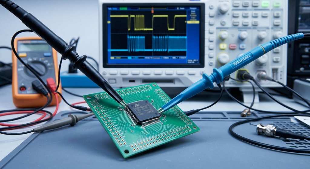 Наша послуга починається з детальної оцінки цільового STM8L052C6T6 MCU, його схемного оточення, фізичного стану та доступної інженерної документації. Замість припущення, що кожен заблокований мікроконтролер STM8L052C6T6 можна просто атакувати, зламати або піддати хакерському втручанню, наші інженери спочатку визначають архітектуру та встановлюють, яку саме інформацію реально можна відновити. Залежно від STM8L052C6T6 мікропроцесора та вимог проєкту може розглядатися контрольоване дослідження напівпровідника, включно зі спеціалізованим аналізом із розкриттям корпусу, якщо це є доцільним і належним чином дозволеним. Доступні дані flash, eeprom і пам’яті потім оцінюються, щоб визначити, чи залишаються доступними корисні прошивка, двійкові дані, шістнадцяткові дані або конфігураційні дані. Передові методи аналізу дають змогу отримувати відповідну інформацію та перетворювати дані STM8L052C6T6 мікроконтролера на впорядковані файли й архівні ресурси для інженерної оцінки. Коли клієнт визначає вимогу як розшифрування заблокованої flash-пам’яті, практичною метою є відновлення та інтерпретація належних клієнту вбудованих ресурсів, а не надання методів несанкціонованого доступу. Якщо це технічно можливо, відновлена інформація програми може підтримувати контрольовану оцінку копії, розробку дубліката, перевірку сумісності, ремонт продукції або реконструкцію відсутньої документації. Кожен захищений, заблокований або безпечно налаштований STM8L052C6T6 мікропроцесор оцінюється окремо, оскільки можливість відновлення залежить від напівпровідникової архітектури та реалізованого механізму захисту.