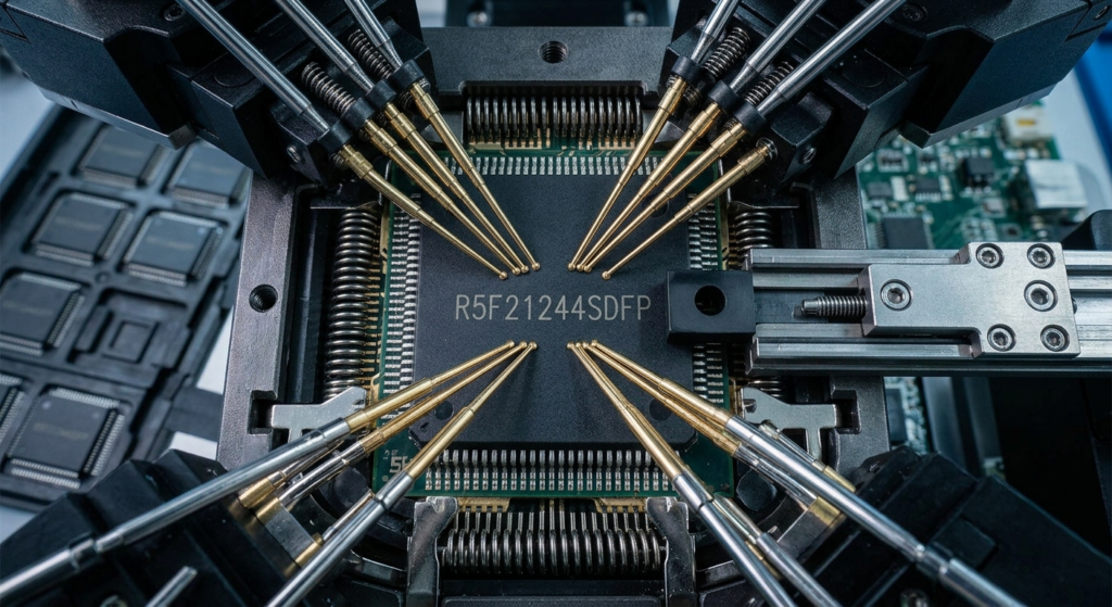 У межах проєкту аналізу захисту мікроконтролера Renesas R5F21244SDFP фахівці можуть спочатку визначити точний варіант пристрою, дослідити друковану плату, перевірити підтримувані інтерфейси програмування та проаналізувати конфігурацію пам’яті й безпеки. Залежно від стану заблокованого мікропроцесора Renesas R5F21244SDFP, дослідження може визначити, чи можна для авторизованих інженерних цілей отримати, декодувати, дублювати або клонувати firmware, source code, data, software, memory, archive, flash або eeprom. Якщо захищена, зашифрована або заблокована конфігурація обмежує стандартний доступ, інженери можуть оцінити підтримувані процедури відновлення та визначити, чи можна усунути відповідне обмеження захисту без зайвого пошкодження оригінального зашифрованого MCU Renesas R5F21244SDFP. Розширений аналіз напівпровідників, зокрема контрольована декапсуляція, може розглядатися за наявності технічного обґрунтування. Ці оцінювання стосуються microcontroller, microprocessor, MCU, chip або IC і мають враховувати фактичну реалізацію механізмів безпеки, а не ґрунтуватися на припущенні, що кожен пристрій можна розблокувати. Можливість відновлення придатного до використання коду з кожного пристрою Renesas R5F21244SDFP залежить від його конфігурації, фізичного стану та доступних інтерфейсів; повне вилучення firmware не гарантується.