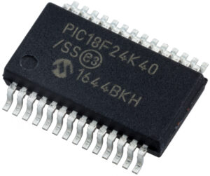 ingeniería inversa PIC18F24K40T microcontrolador de datos heximales es un proceso para romper pic18f24k40t mcu fusible de seguridad de bits, y luego leer el código de seguridad del microprocesador pic18f24k40t memoria flash
