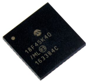 ataque Microchip PIC18F45K40T controlador de memoria es un proceso para desbloquear microcontrolador pic18f45k40t bit fusible de seguridad, y luego leer el software de memoria flash del microprocesador pic18f45k40t chipset