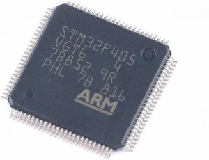 Protective STM32F405VG Microprocessor Content Restoration is a process to unlock the secured microcontroller STM32F405VG readout-protection system and copy embedded firmware from STM32F405VG flash memory in the format of binary or heximal;