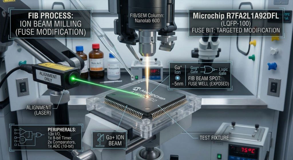 Renesas güvenlik korumalı mikrodenetleyici R7FA2L1A92DFL için bir binary çıkarma projesinde uzmanlar öncelikle cihazın tam varyantını belirleyebilir, devre kartını inceleyebilir, mevcut programlama ve hata ayıklama arayüzlerini değerlendirebilir ve bellek ile güvenlik yapılandırmasını analiz edebilir. Hedef cihazın durumuna bağlı olarak inceleme, yetkili mühendislik çalışmaları kapsamında firmware, source code, data, software, memory, archive, flash veya eeprom bilgilerinin geri alınıp alınamayacağını, çözümlenip çözümlenemeyeceğini, çoğaltılıp çoğaltılamayacağını veya klonlanıp klonlanamayacağını belirleyebilir. Korumalı, güvenliği sağlanmış, şifrelenmiş veya kilitli bir yapılandırma erişimi kısıtlıyorsa kurtarma değerlendirmesi, desteklenen erişim prosedürlerini inceleyebilir ve orijinal Renesas güvenlik korumalı mikroişlemci R7FA2L1A92DL üzerinde güvenliği tehlikeye atmadan ilgili koruma engelinin aşılmasının mümkün olup olmadığını belirleyebilir. Kontrollü kapsül açma (decapsulation) dâhil gelişmiş yarı iletken analizleri yalnızca teknik açıdan gerekçelendirildiğinde değerlendirilebilir. Bu yöntemler, Renesas ve diğer yarı iletken üreticilerinin cihazları da dâhil olmak üzere ilgili microcontroller, microprocessor, MCU, chip veya IC türlerine uygulanabilir; ancak izlenecek yaklaşım ilgili cihazın mimarisine uygun olmalıdır. Her bir Renesas kilitli MCU R7FA2L1A92DFL için kullanılabilir veri çıkarma olanağı; koruma ayarlarına, fiziksel duruma ve erişilebilir arayüzlere bağlıdır. Eksiksiz binary kurtarma garanti edilemez.